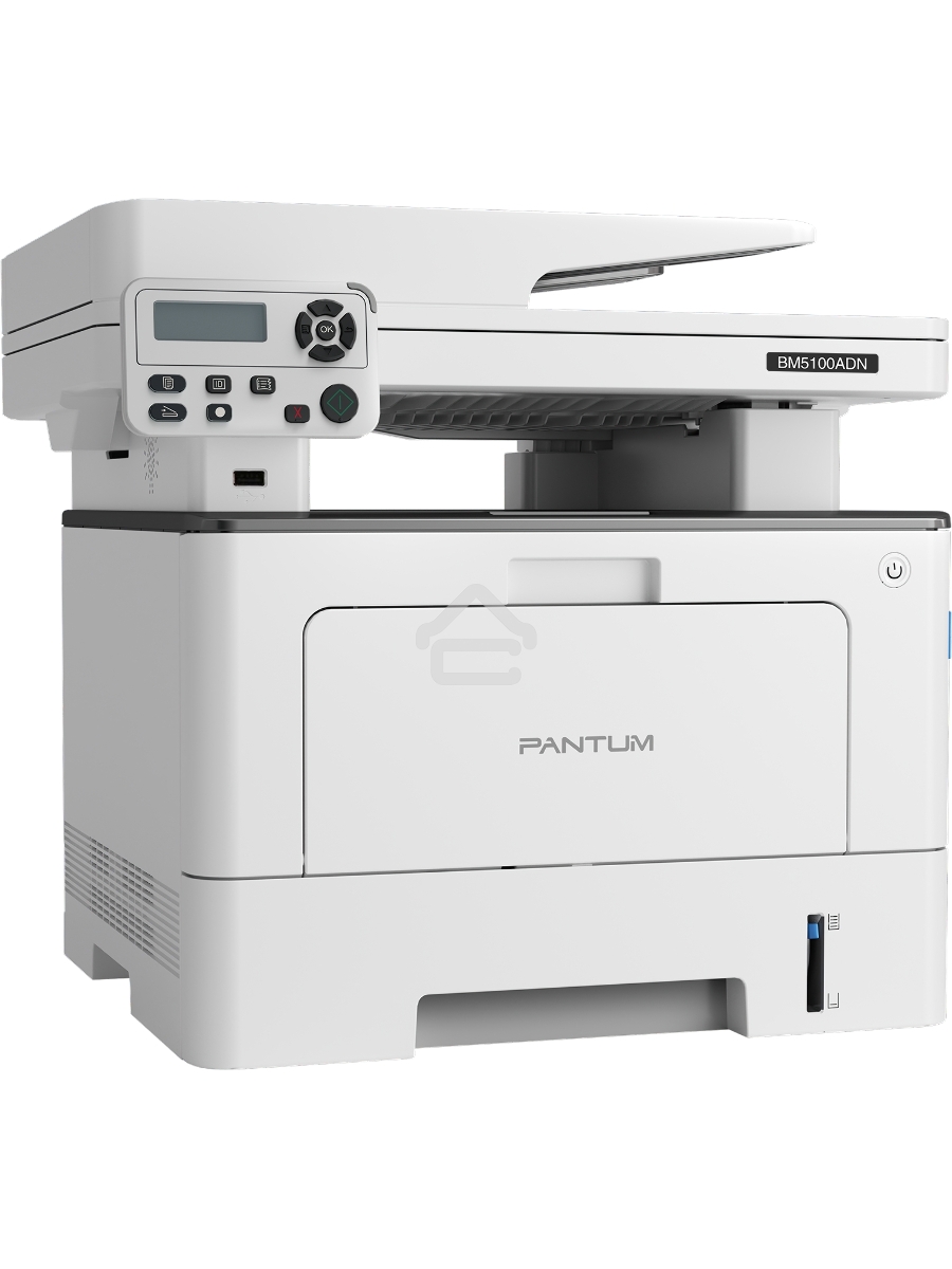 МФУ лазерный Pantum BM5100ADN, A4, ч/б, печ. до 40 стр/мин., скан. до 24 стр/мин., 1200 x 1200 dpi, USB, RJ-45