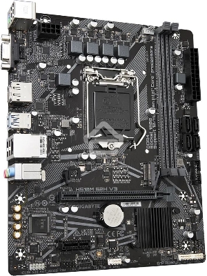 Материнская плата Gigabyte H510M S2H V3, LGA 1200, Intel H470, 2xDDR4, 4xSATA, 1xM.2, 1xPCIe 3.0 x16, 1xDP, 1xHDMI, 1xVGA, 1x 1Gb LAN, 2xUSB-A 3.2 Gen 1, 4xUSB-A 2.0, 3x 3.5 мм, 7.1, mATX