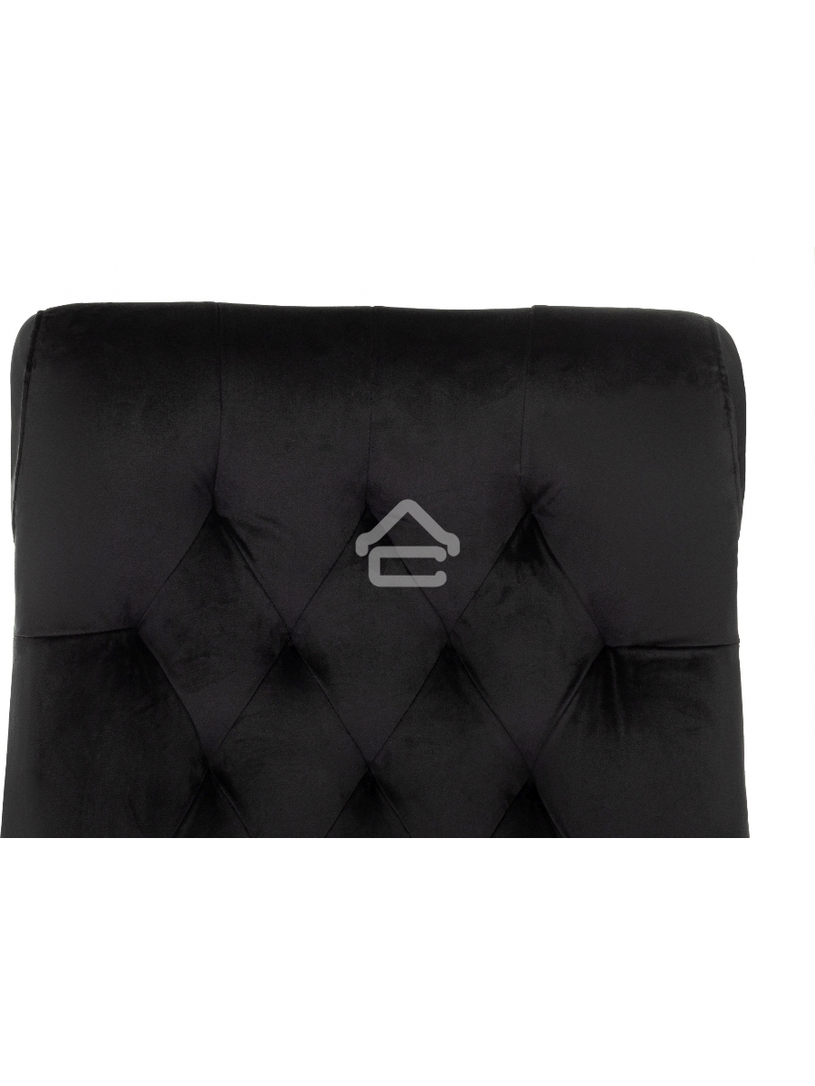 Кресло руководителя Бюрократ T-9928SL Fabric черный Italia Black, крестов. металл хром
