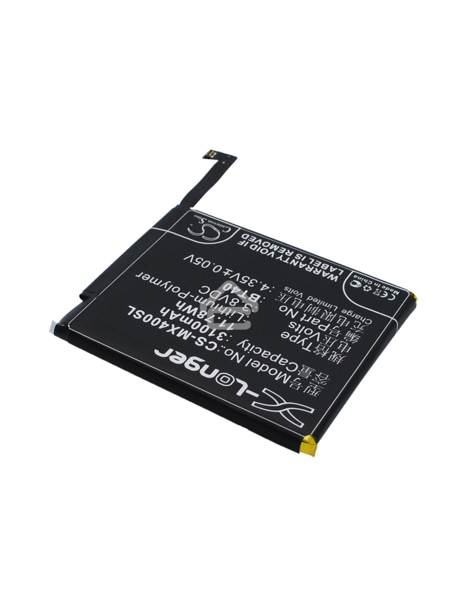 Аккумулятор CameronSinoCS-MX400SL BT40 для Meizu MX4 M460 M461 3.8V / 3100mAh / 11.78Wh