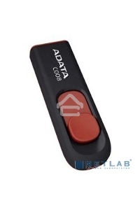 Флэш диск USB 2.0 ADATA Flash Drive 64Gb С008 Black-Red