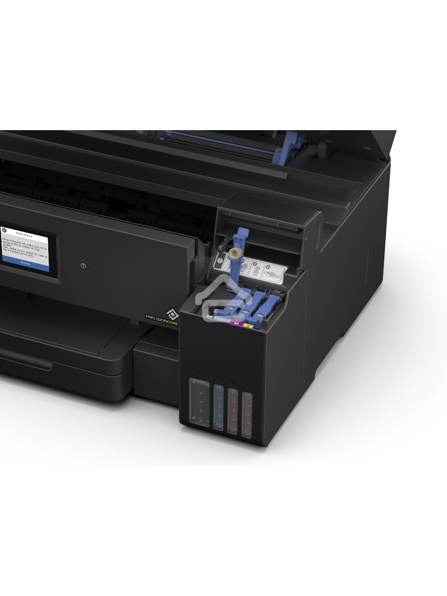 МФУ струйный EPSON L14150 (C11CH96502) 001 INK, A3, цветной, печ. до 38/24 стр/мин. (ч/б/цв.), 4800x1200 dpi (печ.), 2400x1200 dpi (скан.), USB, RJ-45, Wi-Fi