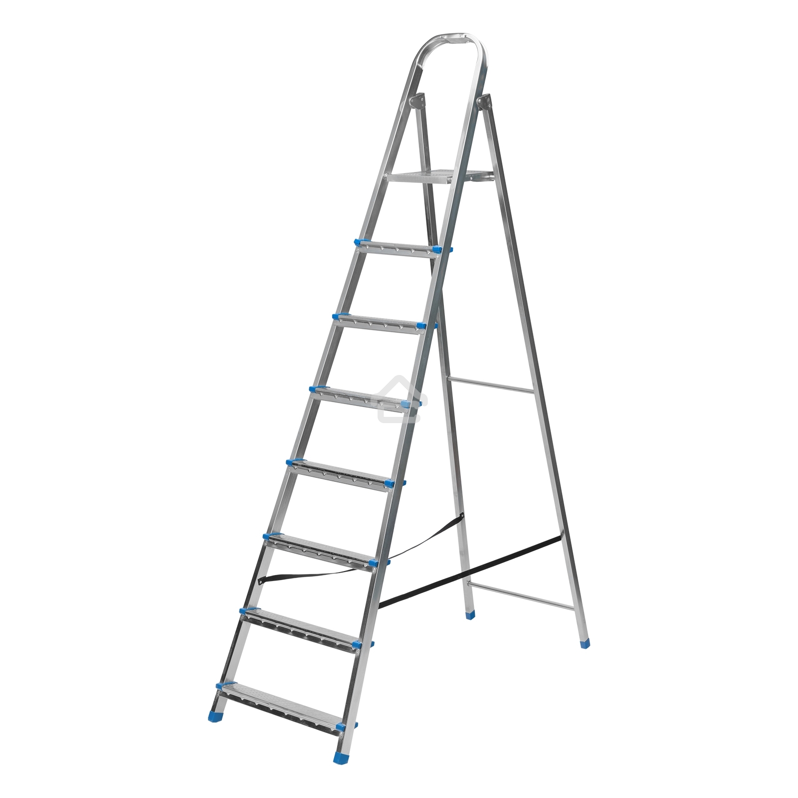 Стремянка Сибртех 8 ступеней, стальная, оцинкованная