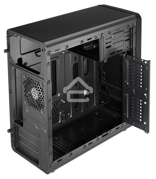 Компьютерный корпус Aerocool / Formula Qs-180 черный без БП mATX 1x80mm 2xUSB2.0 1xUSB3.0 audio