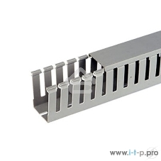 Кабель-канал перфорированный 25х25 L2000 ИМПАКТ серия М ИЭК CKM50-025-025-1-K03