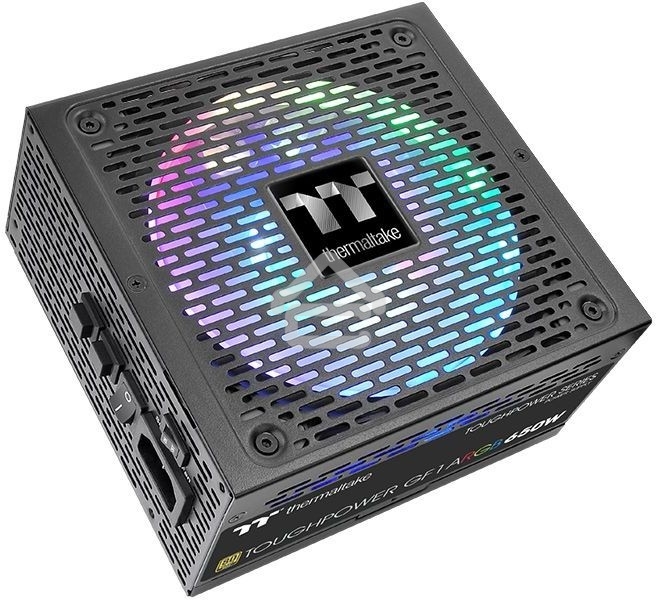 Блок питания Thermaltake Toughpower GF1 ARGb RTL (PS-TPD-0650F3FAGE-1), 650Вт, 80 PLUS Gold, 140мм, модульный, черный
