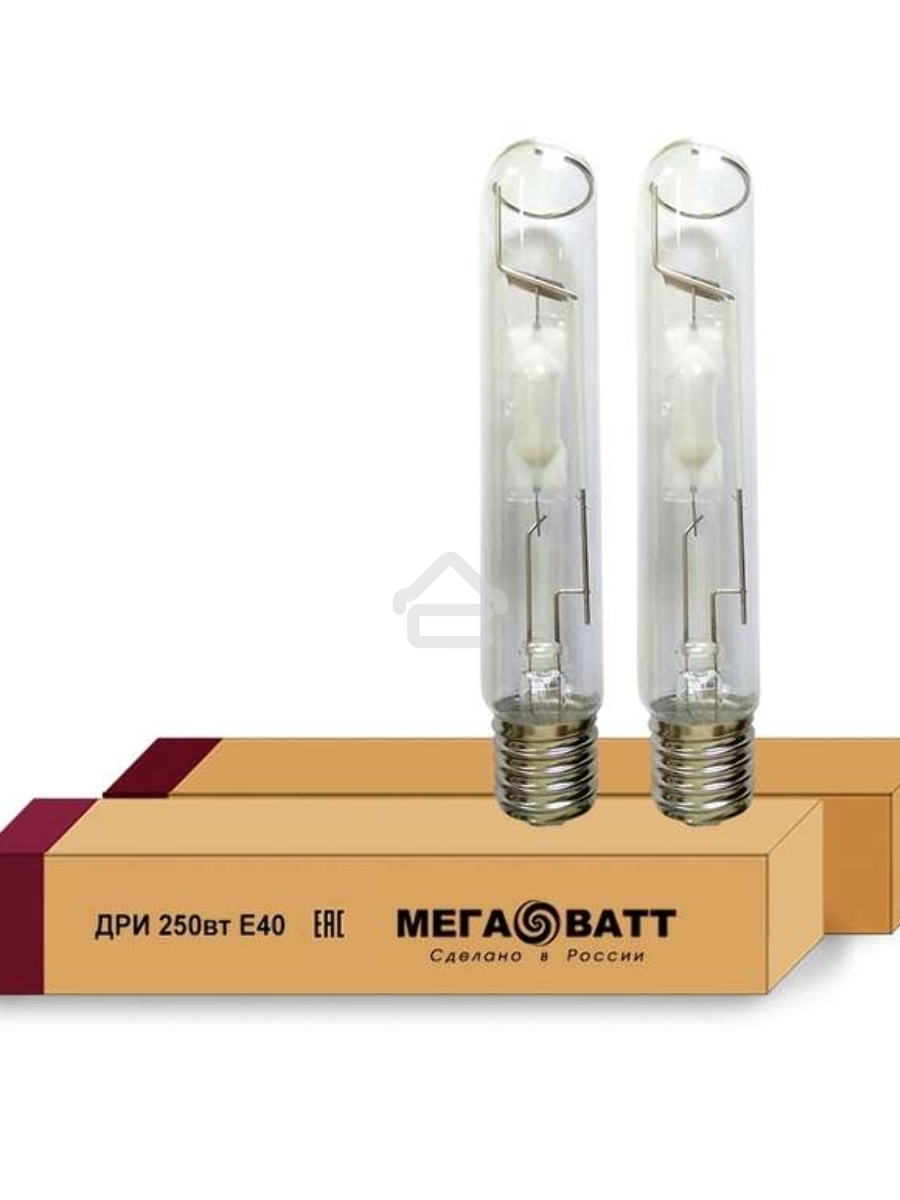 Лампа газоразрядная металлогалогенная ДРИ 250/4000К E40 (25) МЕГАВАТТ 02966