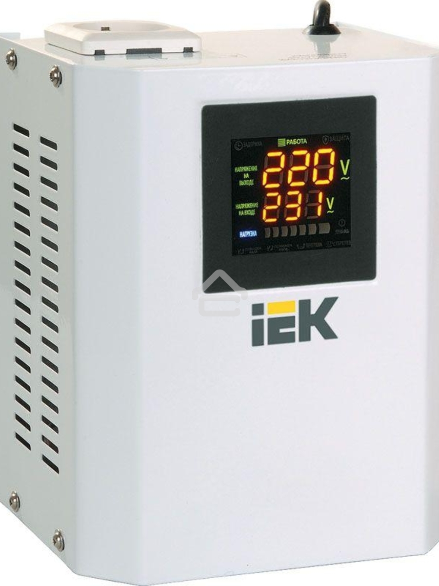 Стабилизатор напряжения Boiler 0.5кВА ИЭК IVS24-1-00500