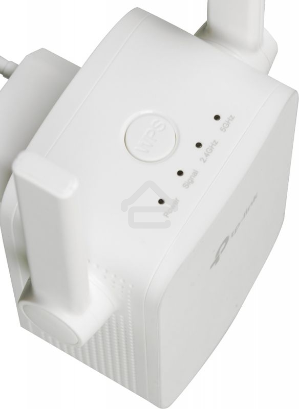 Двухдиапазонный усилитель беспроводного сигнала TP-Link (ретранслятор), 867 Мбит/с на 5 ГГц + 300 Мбит/с на 2,4 ГГц (SOHO RE305) поставляется без кабеля RJ-45