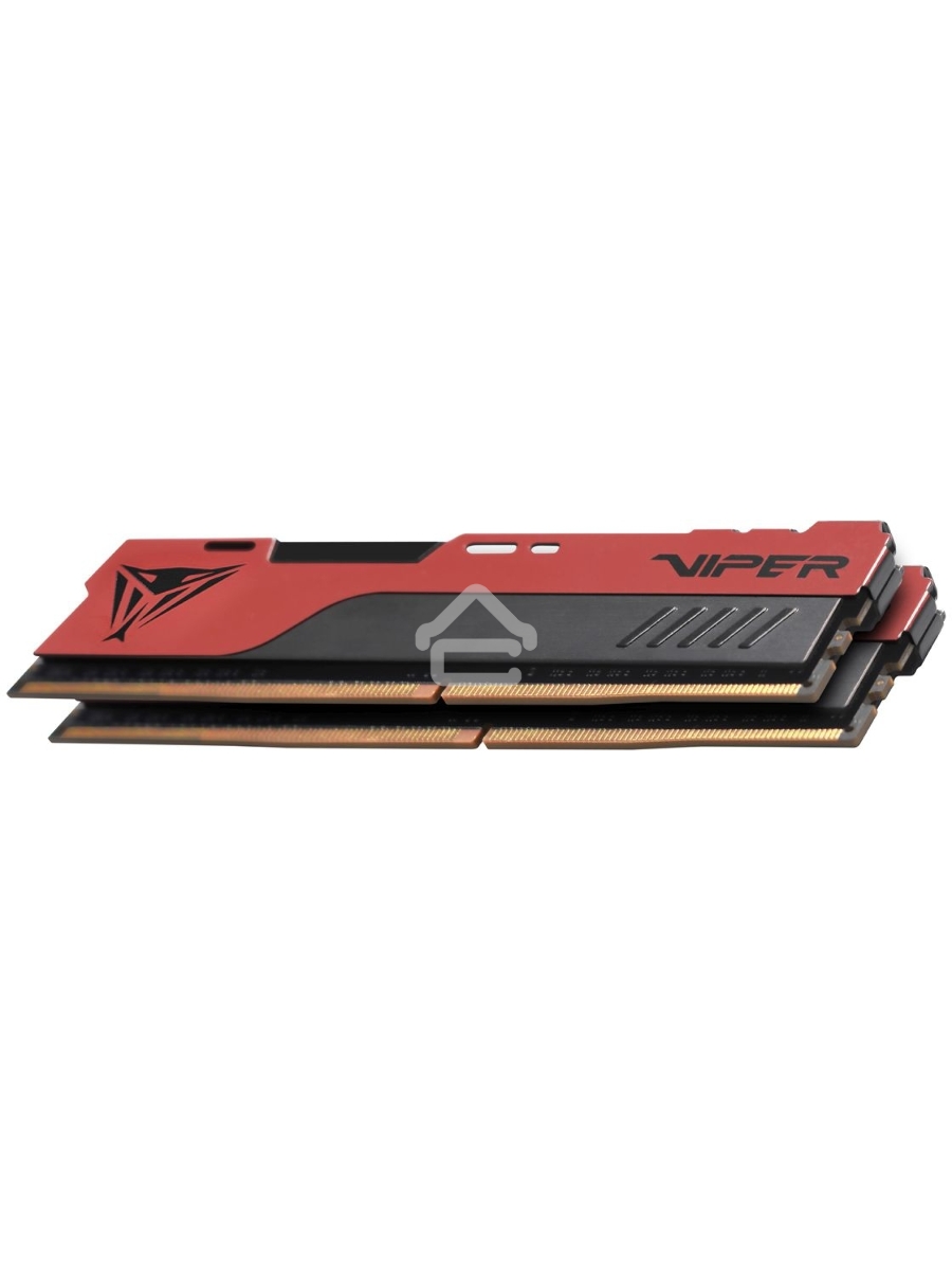 Оперативная память Patriot Viper Elite II, DDR4, 64GB (2x32 GB), 3600 MHz, CL20, DIMM, радиатор, красный/черный