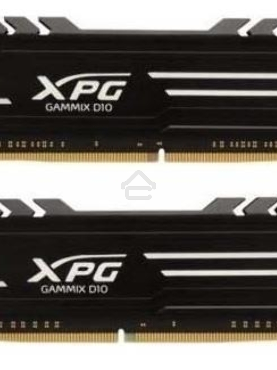 Оперативная память XPG Gammix D10, DDR4, 16GB (2x8GB), 3200MHz, CL16, UDIMM, с радиатором, черный