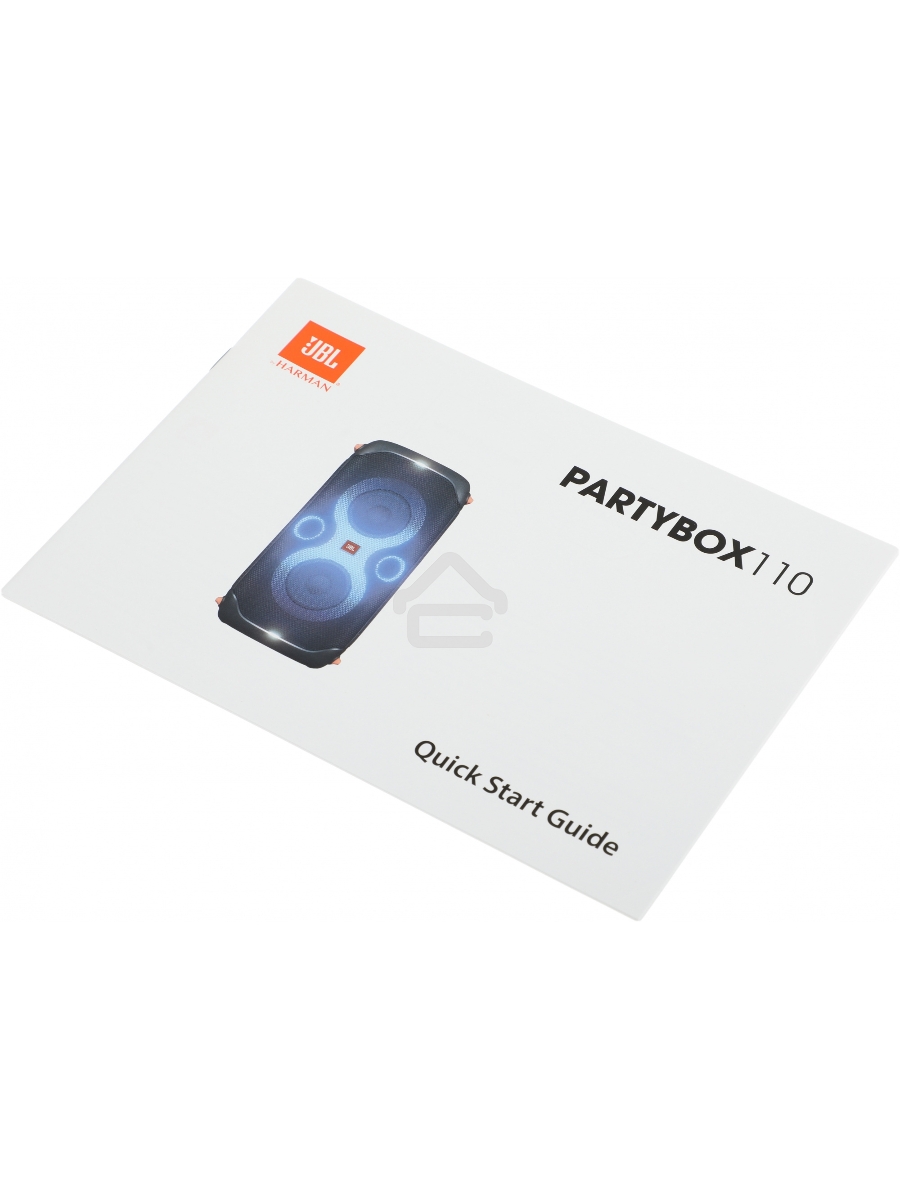 Портативная колонка JBL JBL Partybox 110 черный 160 Вт