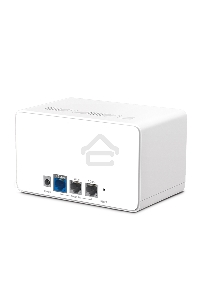 Домашняя Mesh Wi‑Fi система AX6000 Whole Home Mesh Wi-Fi 6 SystemSPEED: 1148 Mbps at 2.4 GHz + 4804 Mbps at 5 GHzSPEC: Internal Antennas, 1× 2.5 Gbps Port (WAN/LAN auto-sensing), 2× Gigabit Ports (WAN/LAN auto-sensing), 1024-QAM, OFDMA, HE160FEATURE: MERC