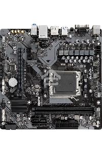 Материнская плата Gigabyte A620M S2H, Micro-ATX, AM5, AMD A620, 2xDDR5, 4xSATA, 1xM.2, 1xPCI-E 4.0 x16, 1xDP, 1xHDMI, 1xVGA, 1x1Gb LAN, 2xUSB 3.2 Gen 1, 4xUSB 2.0, 3x3.5mm, 7.1, mATX