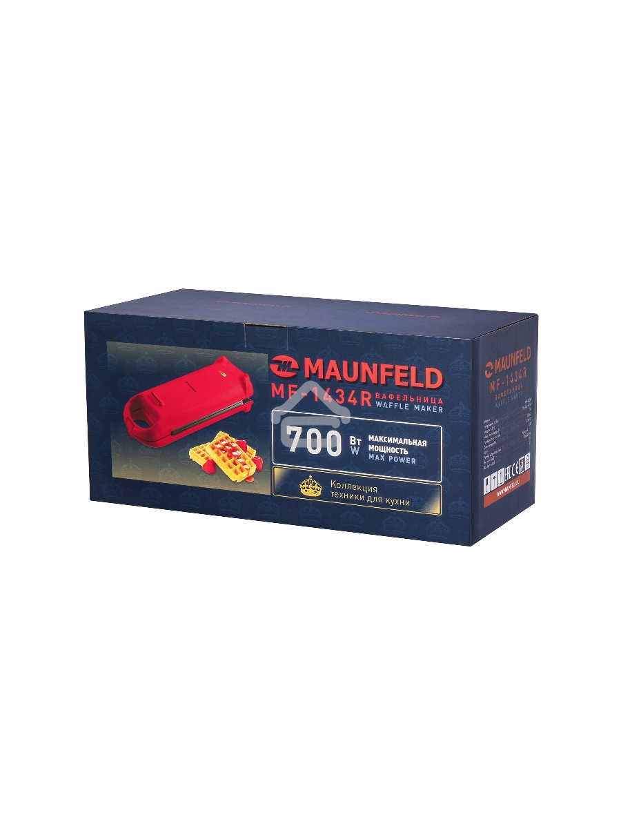 Вафельница Maunfeld MF-1434R