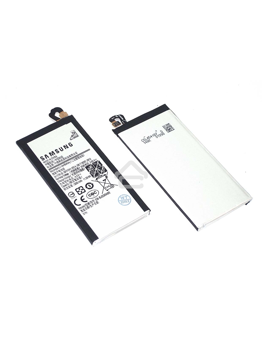 Аккумуляторная батарея EB-BJ530ABE для Samsung SM-J530F/DS Galaxy J5, 3000mAh, 3.85V