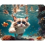Коврик для мыши Cactus Fish Cat 300x250x3мм (CS-MPC-D15M)