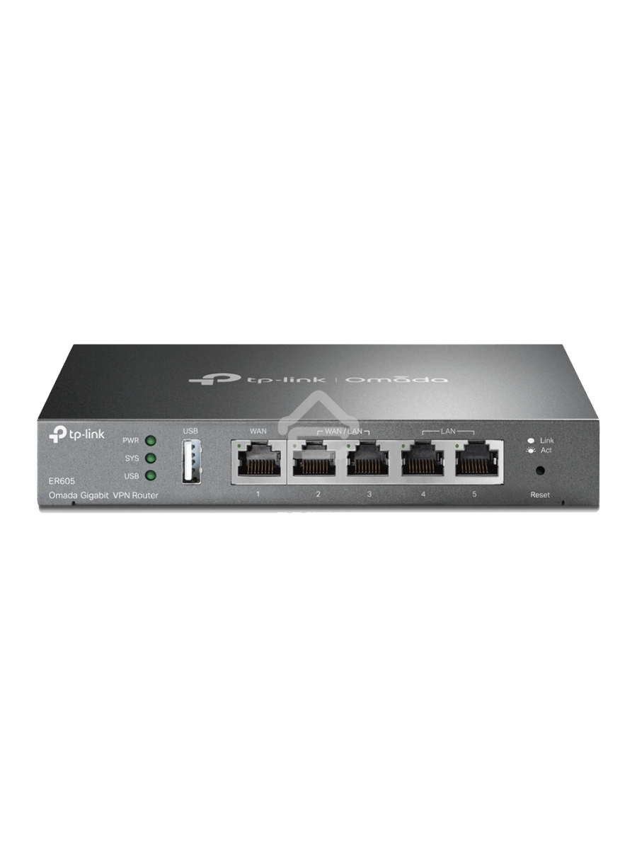 Роутер TP-Link SafeStream ER605 10/100/1000BASE-TX черный