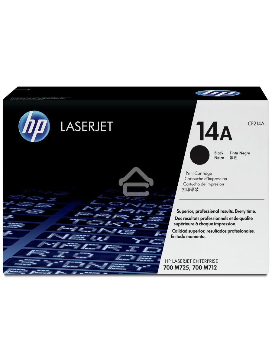 Картридж лазерный HP CF214A черный LaserJet 700 MFP M712 (10 000стр.)