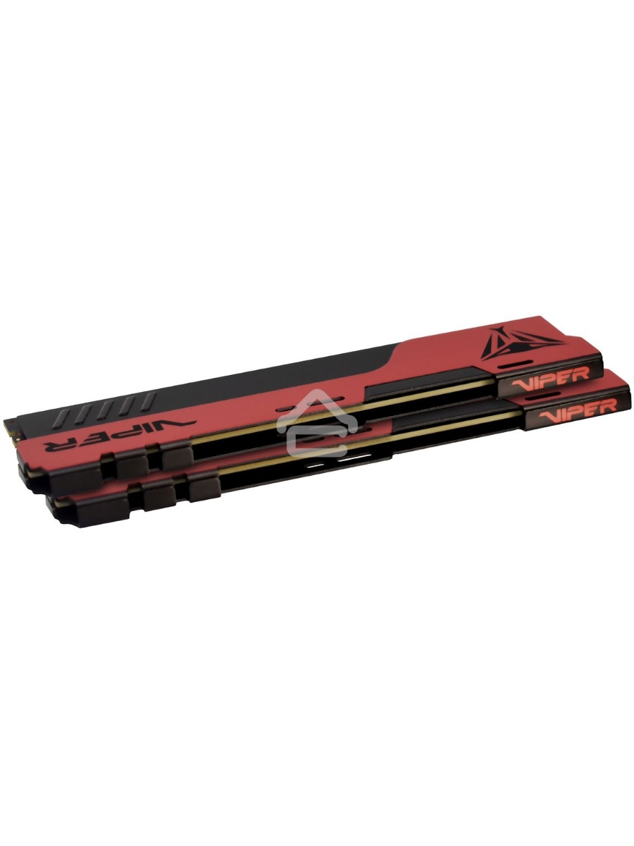 Оперативная память Patriot Viper Elite II, DDR4, 64GB (2x32 GB), 3600 MHz, CL20, DIMM, радиатор, красный/черный