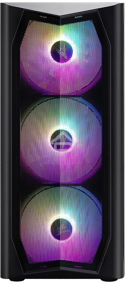 Компьютерный корпус MidiTower Zalman N4 black (ATX,Window, 6xRGb fan, USB 2.0 x2, USB 3.0x1, без БП) (N4 rev.1)