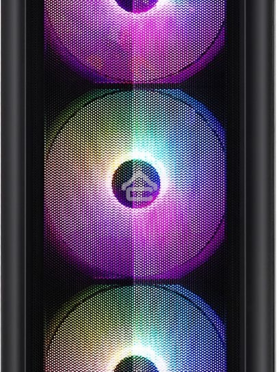 Компьютерный корпус MidiTower Zalman N4 black (ATX,Window, 6xRGB fan, USB2.0 x2, USB3.0x1, без БП) (N4 rev.1)