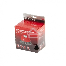 Щетка Matrix для УШМ, 100 мм, М14, Чашка, крученая проволока 0,35 мм