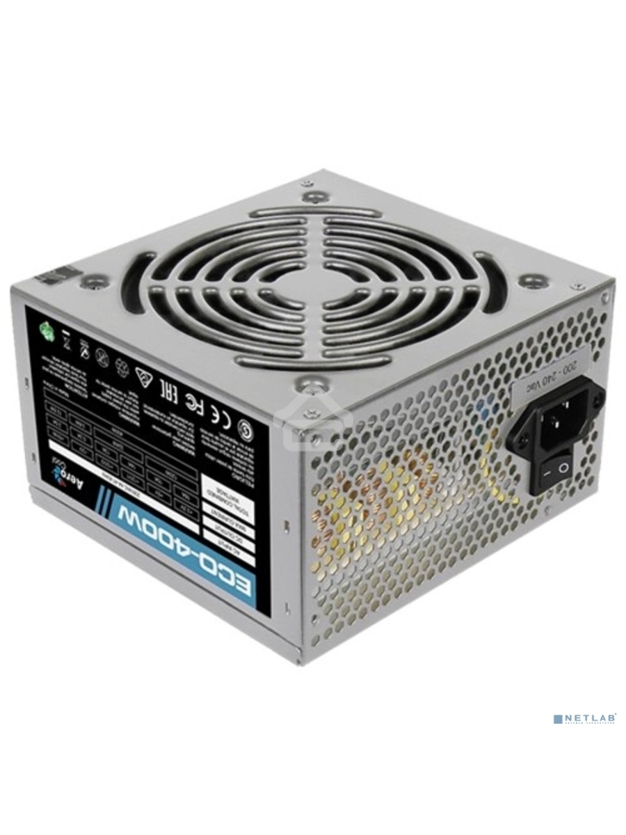 Блок питания Aerocool / Formula ECO-400W, 400Вт, 120мм, серый
