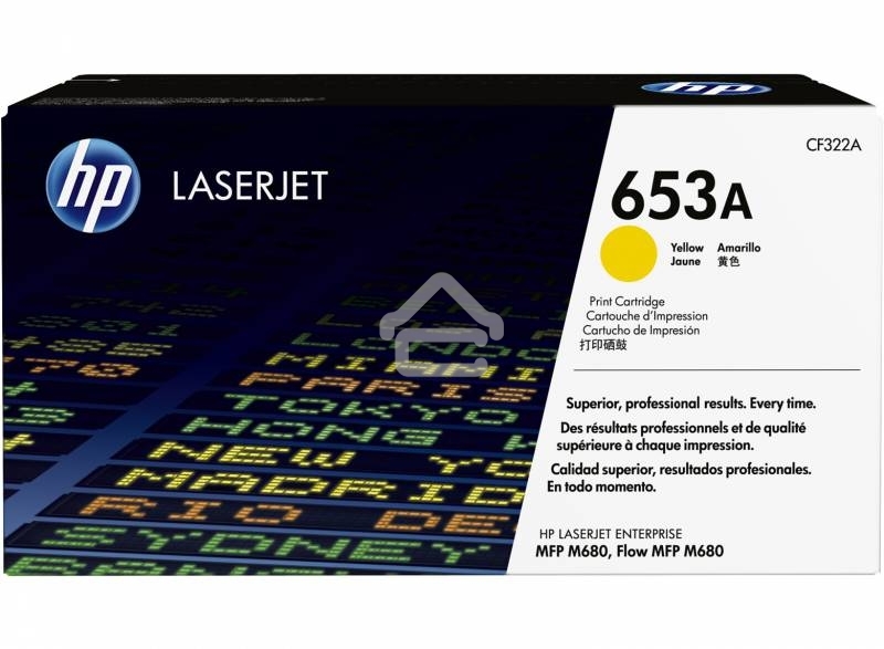 Тонер Картридж HP 653A CF322A желтый для HP MFP M680 (16000 стр.)