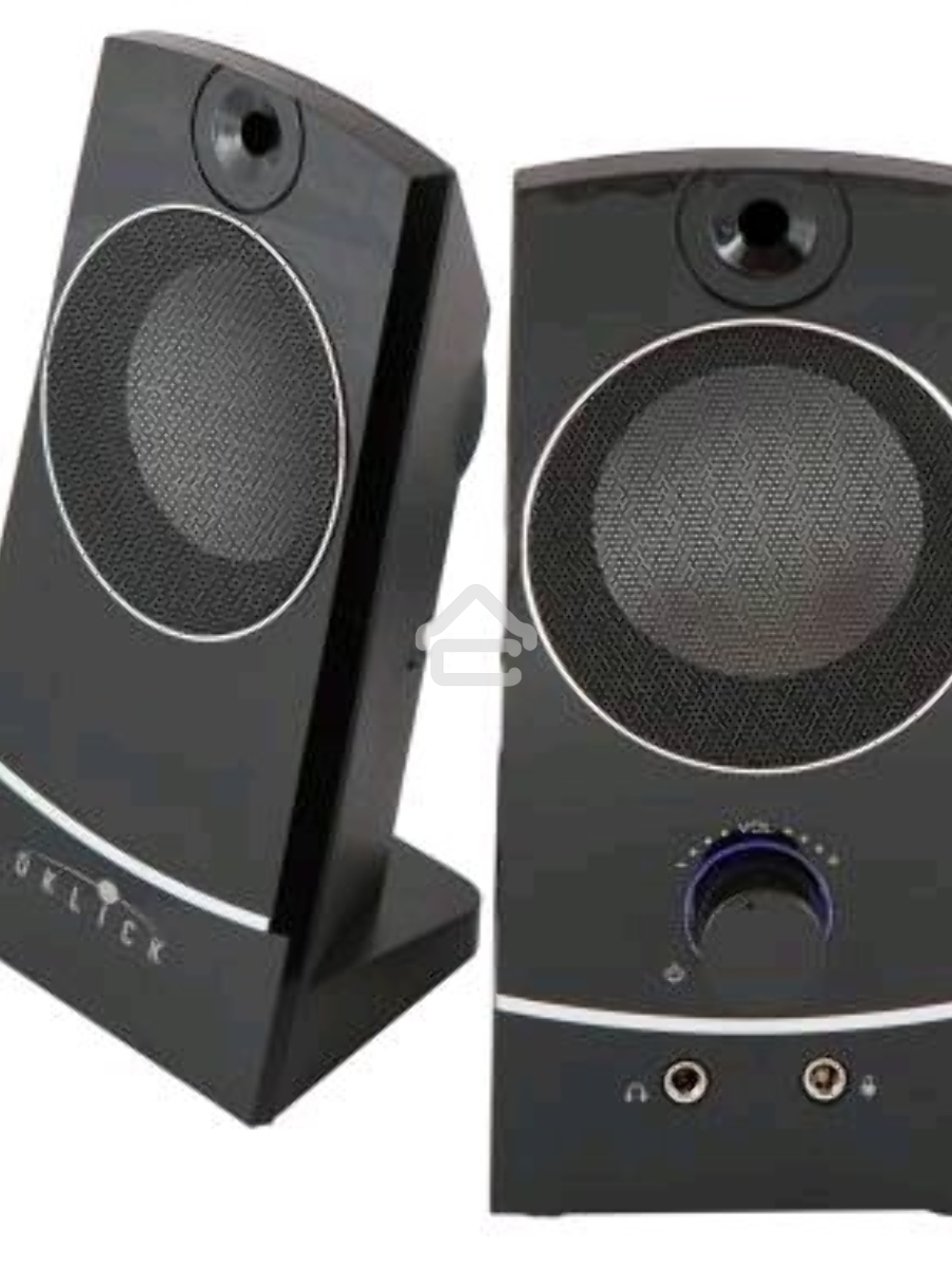 Колонки Oklick OK-118 2.0 черный 4Вт