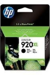 Картридж струйный HP 920XL CD975AE черный для HP OJ 6000/6500 (1200стр.)
