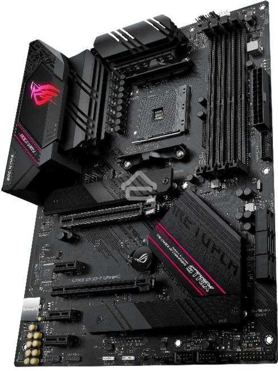 Материнская плата ASUS ROG STRIX B550-F GAMING, AM4, AMD B550, 4xDDR4, 6xSATA, 2xM.2, 1xPCI-E 3.0 x16, 1xPCI-E 4.0 x16, 3xPCI-E x1, 1xDP, 1xHDMI, 1x 2.5Gb LAN, 1xUSB 3.2 Gen 2, 4xUSB 3.2 Gen 1, 2xUSB 2.0, 5x3.5 мм, 7.1, ATX