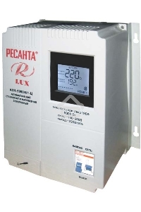 Стабилизаторы напряжения Ресанта АСН-5 000 Н/1-Ц 63/6/16 Стабилизатор Lux {220В±8%, Габариты 260х155х310, Вес 8кг}