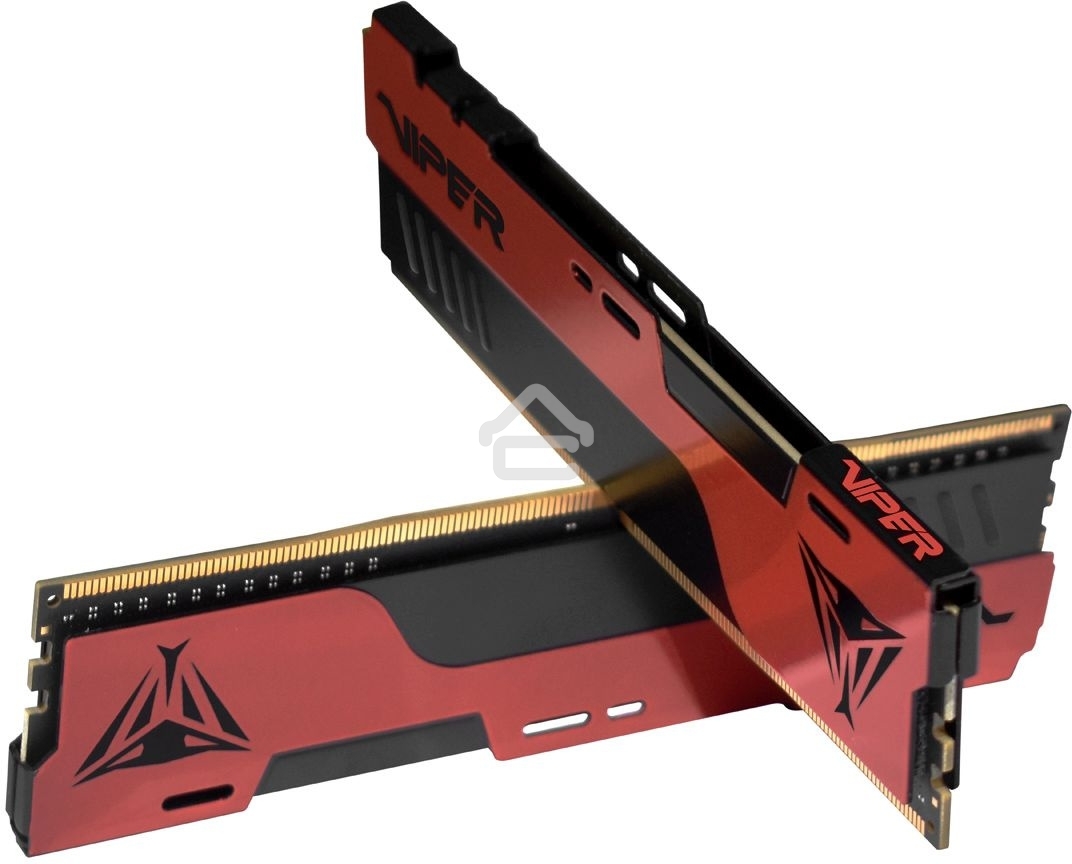Оперативная память Patriot Viper Elite II, DDR4, 64GB (2x32 GB), 3600 MHz, CL20, DIMM, радиатор, красный/черный
