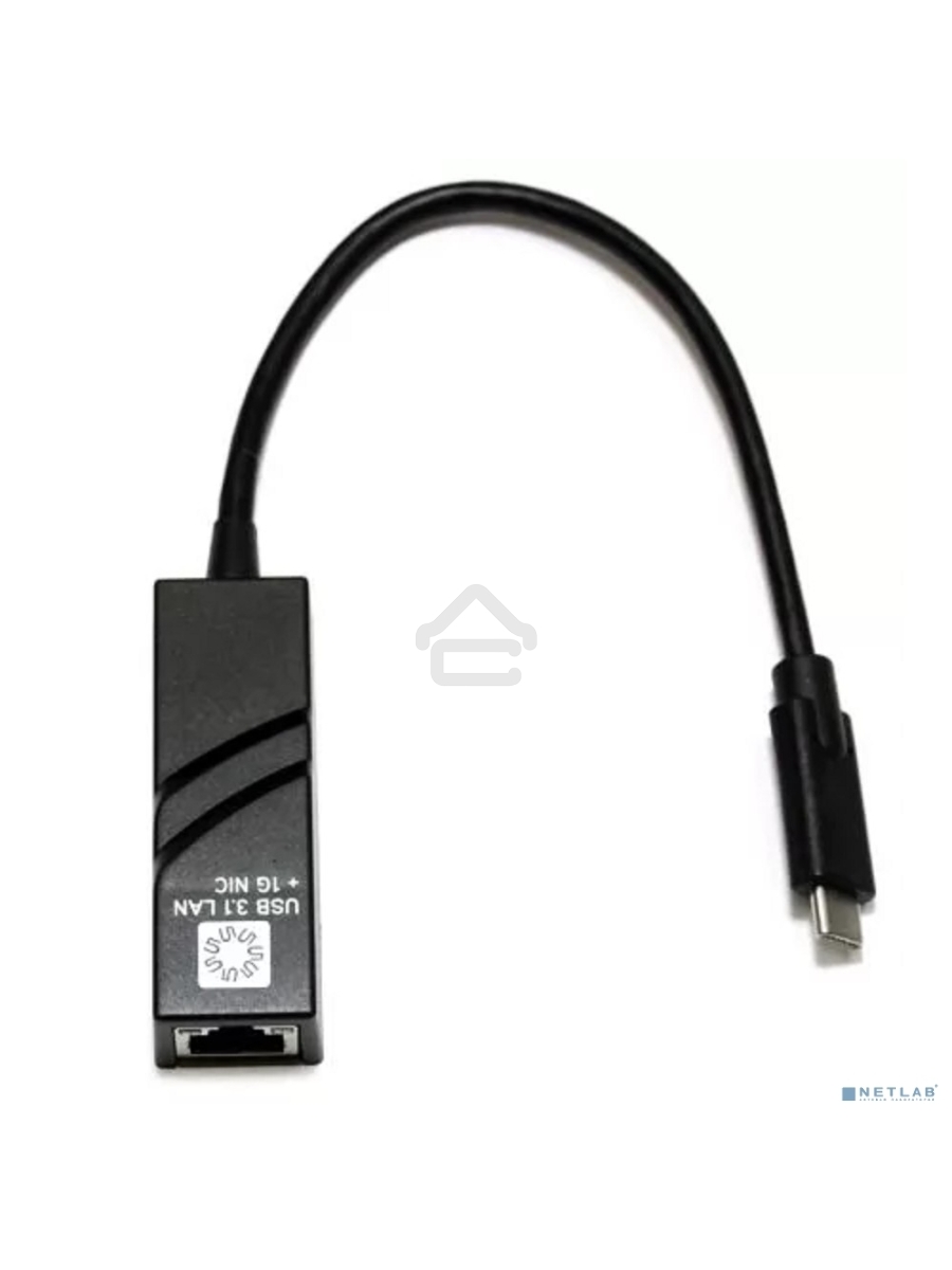 Кабель-адаптер 5bites UA3C-45-07BK USB3.1 / RJ45 1G / BLACK