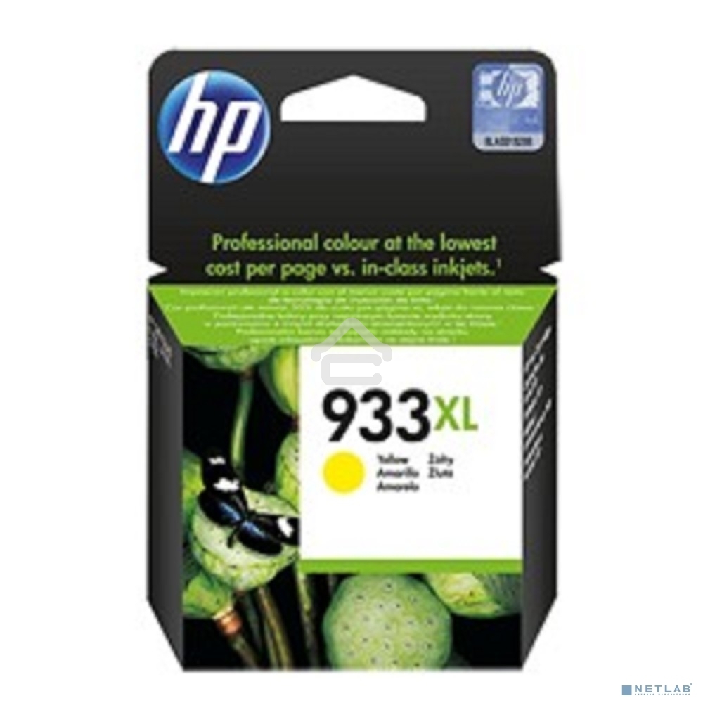 Картридж струйный HP №933XL CN056AE желтый для HP OJ 6700/7100 (825стр.)