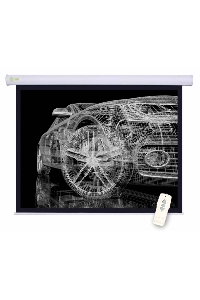 Экран Cactus 150x150см Motoscreen CS-PSM-150x150 1:1 настенно-потолочный рулонный белый (моторизованный привод)
