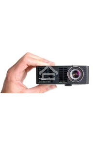 Проектор Optoma ML750e (DLP, LED, WXGA 1280x800, 700Lm, 15000:1, HDMI, USB, MHL, MicroSD, 1x1W speaker, 3D Ready, led 20000hrs, Black, 0.38kg)