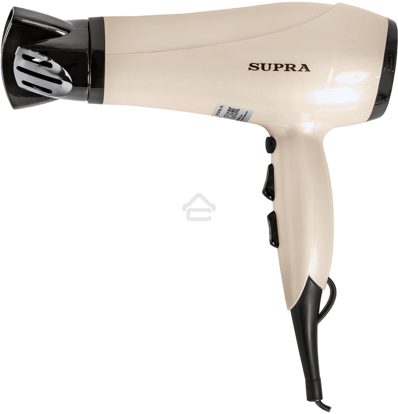 Фен SUPRA PHS-2205L (Мощность 2200 Вт. 2 скорости воздушного потока. 3 режима нагрева. Функция 