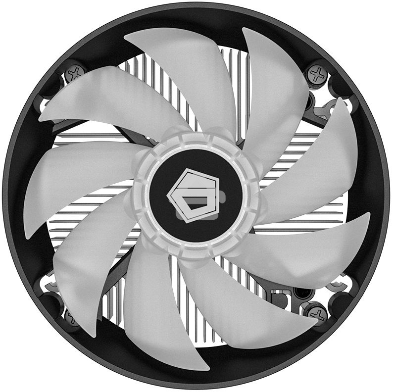 Кулер ID-Cooling DK-07i RAINBOW (Intel) черный 120мм алюминий 1800rpm 26db 4-pin 125W 60мм