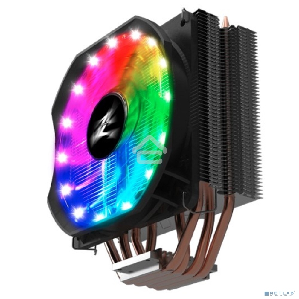 Кулер для процессора Zalman CNPS9X OPTIMA RGB серебристый/черный, 120 мм, алюминий/медь, 1500 об/мин, 26 дБ, 4 pin, 180 Вт, 156 мм