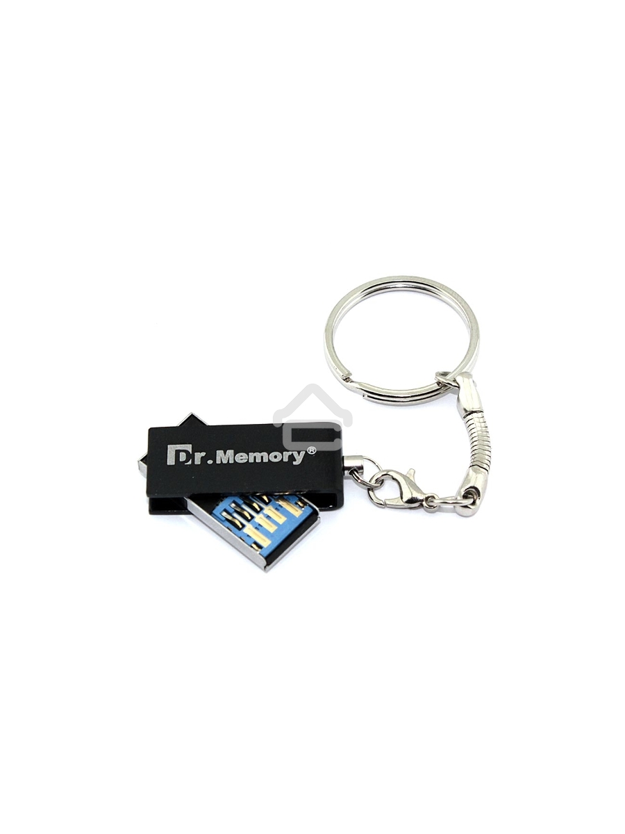 Флешка USB Dr. Memory 005 8Гб, USB 3.0, серебристый