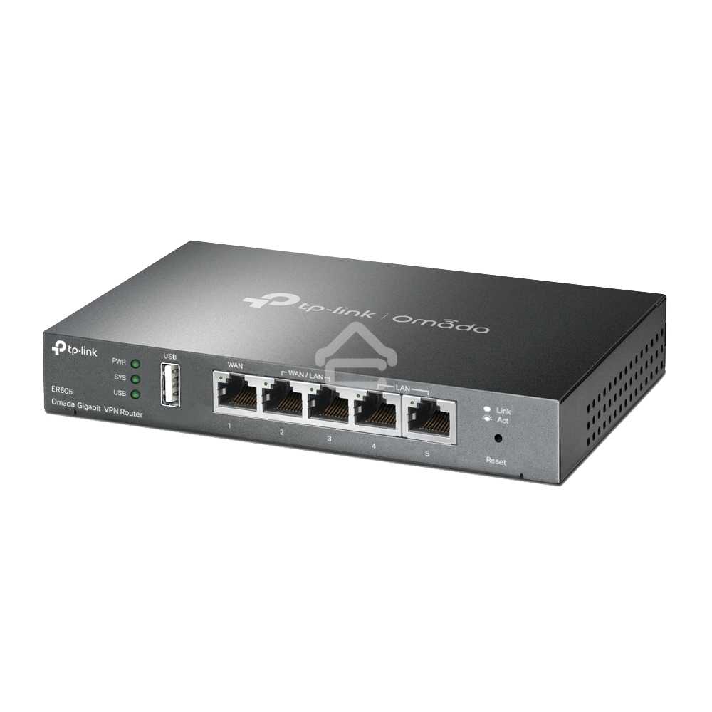 Роутер TP-Link SafeStream ER605 10/100/1000BASE-TX черный