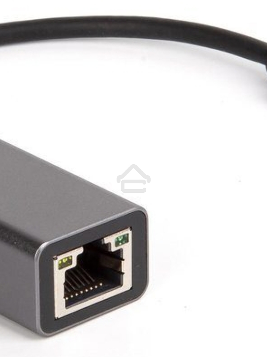 Кабель-переходник USB 3.0 (Am) --> LAN RJ-45 Ethernet 1000 Mbps, Aluminum Shell, VCOM <DU312M>