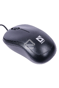 Мышь проводная Defender Patch MS-759 черный, 1000 dpi, USB, кнопки - 3