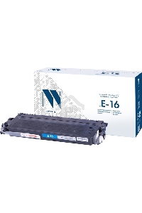 Картридж NV Print совместимый Canon E-16 для FC-2xx/3xx/530/108/208/PC-7xx/PC-8xx (2000k)
