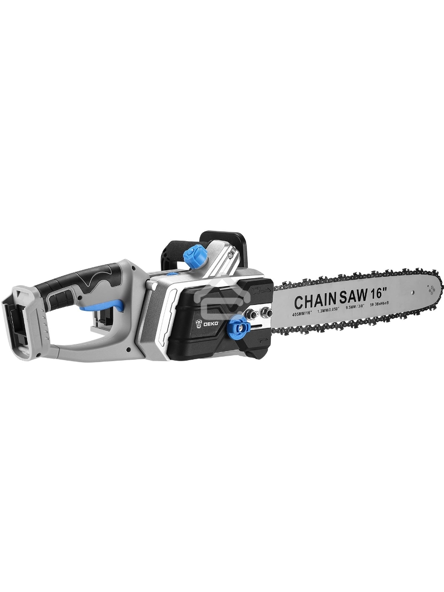 Пила цепная аккумуляторная в кейсе DEKO DKCHS 40 PRO [063-4357] { 2х20В, 2x4.0Ач, 2 з/у }