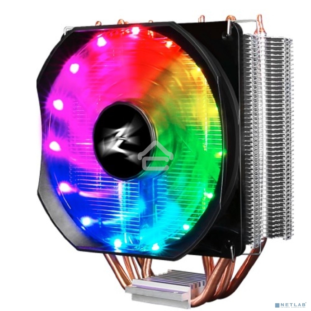 Кулер для процессора Zalman CNPS9X OPTIMA RGB серебристый/черный, 120 мм, алюминий/медь, 1500 об/мин, 26 дБ, 4 pin, 180 Вт, 156 мм