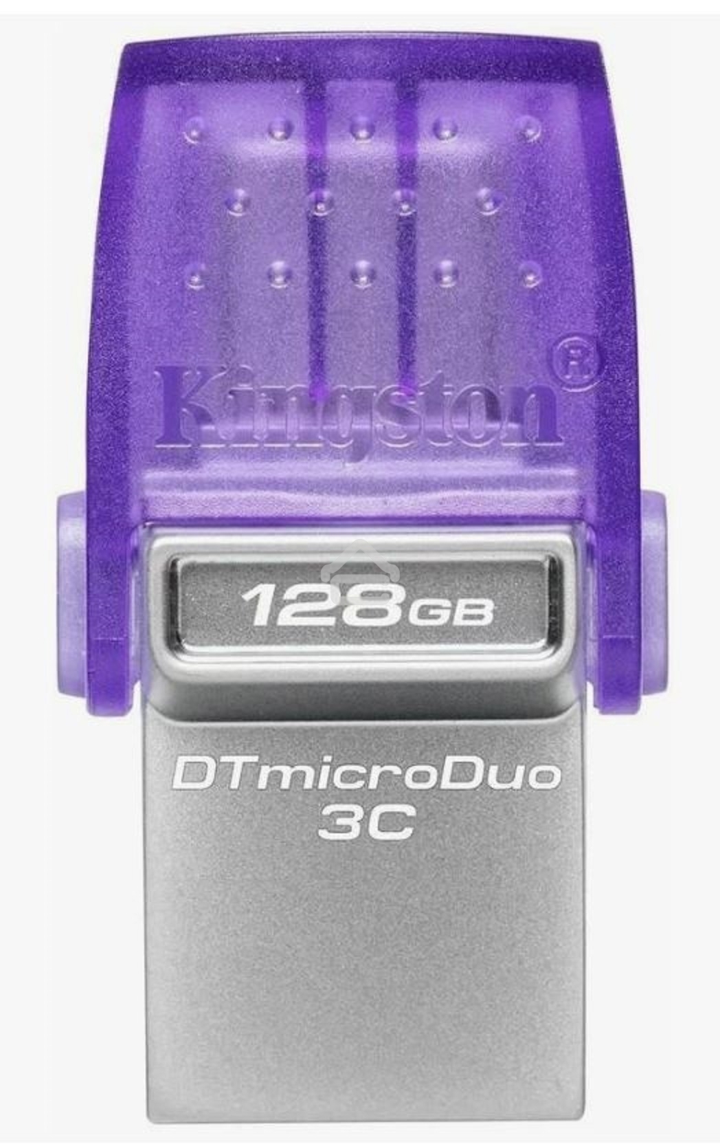 Флешка USB Kingston 128Gb DataTraveler microDuo 3C DTDUO3CG3/128Gb USB 3.0 фиолетовый