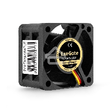 Вентилятор для корпуса ExeGate ExtraPower EP04020S3P черный, 40 мм, 7000 об/мин, 32 дБ, 3 pin